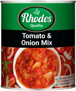 Rhodes Tomato Onion Mix Vegetables 6 x 3 kg