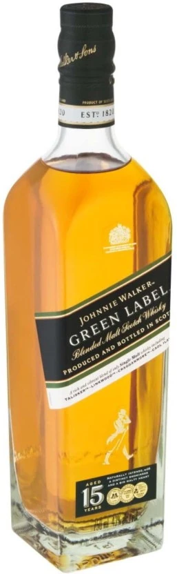 Johnnie Walker Green Label Blended Scotch Whisky 750 ml - Image 2