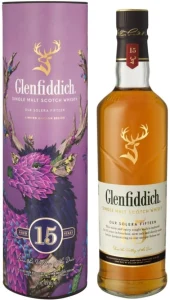Glenfiddich Glenfiddic 15 Yo Ltd Gift Pack Single Malt Scotch Whisky 750 ml