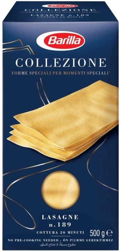 Barilla Collezione Lasagne Instant Pasta 500 g - Image 2