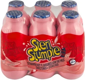 Steri Stumpie Flavoured Low Fat Milk Cream Soda Flavour 6 X 350 ml