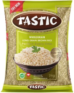 Tastic Whole Grain Brown Long Rice 2 kg