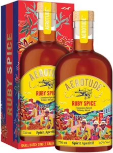 Aerotude Ruby Spice Cinnamon Spiced Blended Whiskey 750 ml