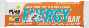 Pvm Choc Caramel Nut Flavoured Energy Bar Sachet 45 g