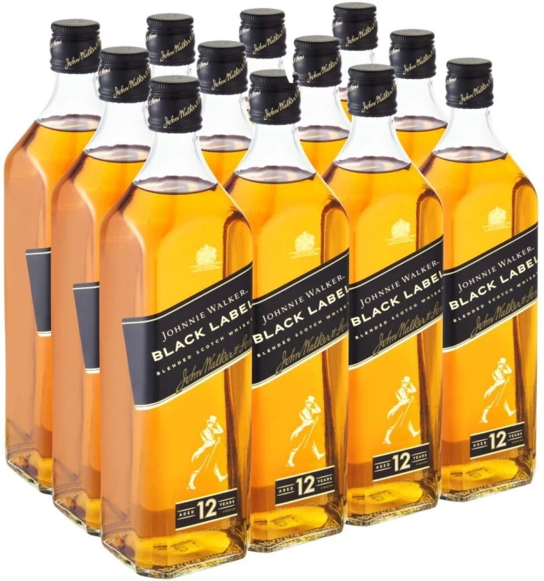 Johnnie Walker Black Label Blended Scotch Whisky 12 x 750 ml - Image 4