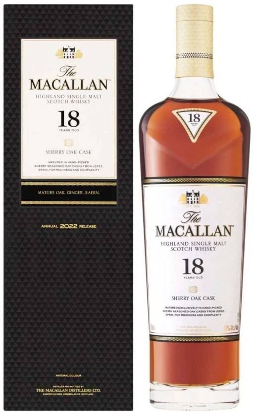 The Macallan Single Malt Scotch Whisky 750 ml