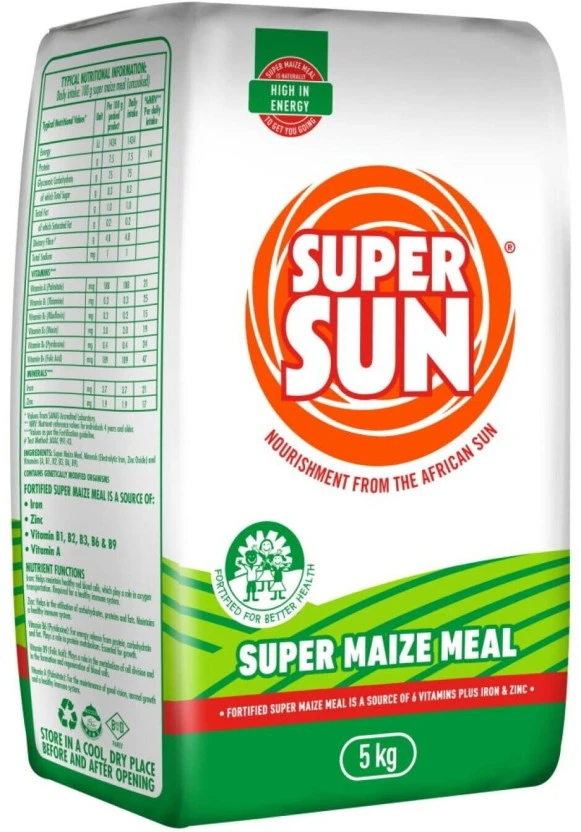 Super Sun Maize Meal Maize/corn 5 kg - Image 2