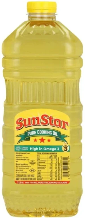 Sunstar Pure Vegetable Oil 2 L
