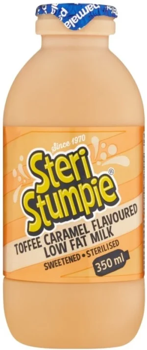 Steri Stumpie Flavoured Low Fat Milk Toffee Caramel Flavour 350 ml
