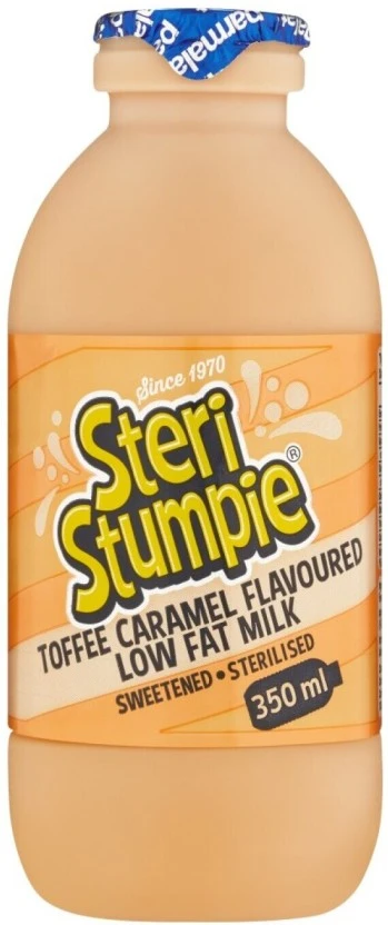 Steri Stumpie Flavoured Low Fat Milk Toffee Caramel Flavour 350 ml