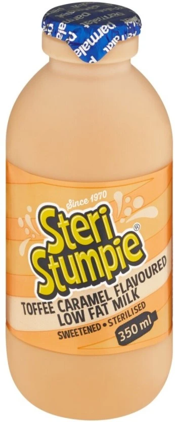 Steri Stumpie Flavoured Low Fat Milk Toffee Caramel Flavour 350 ml - Image 2