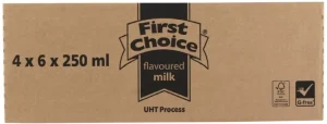 First Choice Milki Strawberry Low Fat Milk 24 X 250 ml