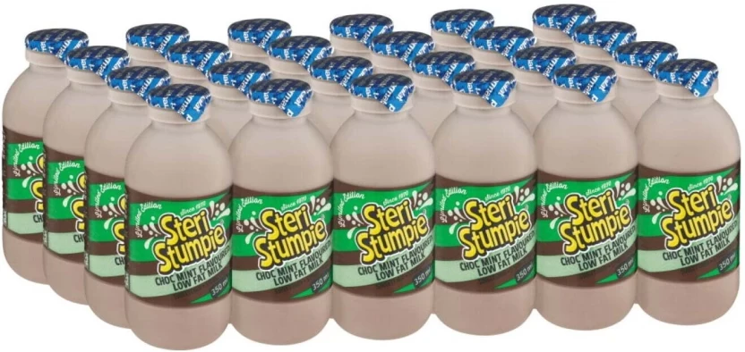 Steri Stumpie Flavoured Low Fat Milk Choco Mint Flavour 24 X 350 ml - Image 2