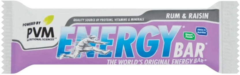 Pvm Rum Raisin Energy Bar Sachet 45 g