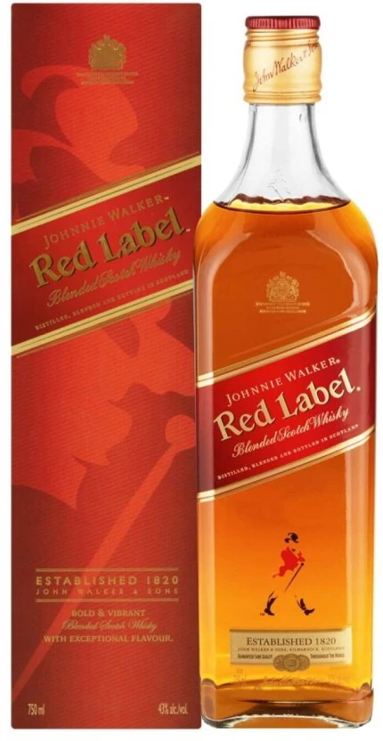 Johnnie Walker Red Label Blended Scotch Whisky 6 x 750 ml - Image 3