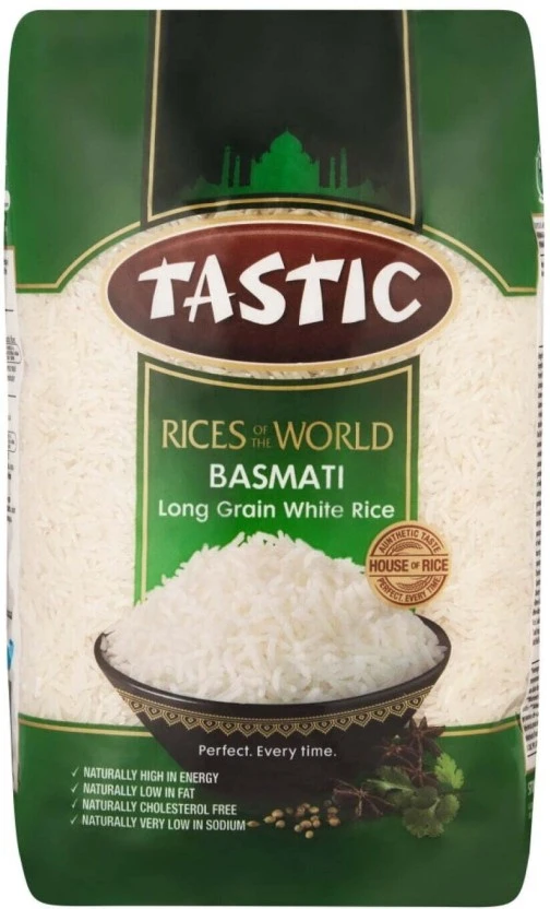 Tastic Basmati Long Grain Rice 10 x 2 kg