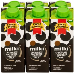 First Choice Milki Chocolate Low Fat Milk 6 X 250 ml
