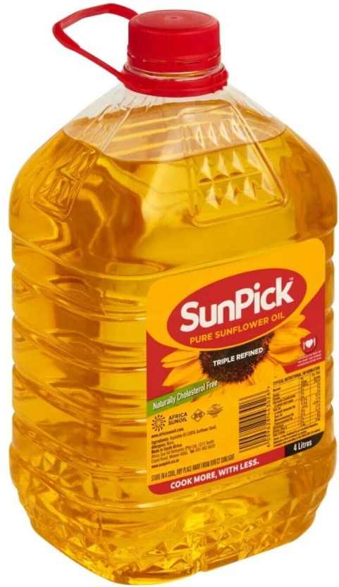 Sunpick Triple Refined Sunflower Oil 4 L - Image 2
