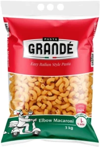 Pasta Grande Easy Italian Style Elbow Macaroni 3 kg