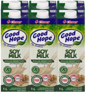 Good Hope Soy Milk Unsweetened 6 X 1 L