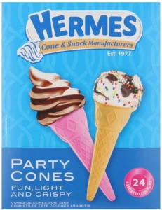 Hermes Ice Cream Party Cones 24’s 100 g