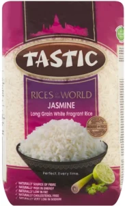 Tastic Jasmine Long Grain Rice 20 x 1 kg