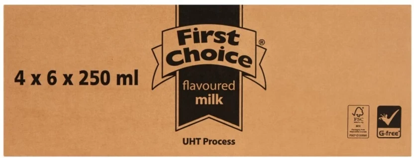 First Choice Milki Vanillla Low Fat Milk Vanilla Flavour 24 X 250 ml