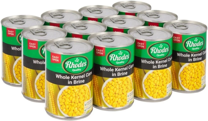 Rhodes Whole Kernel In Brine Corn 12 x 410 g - Image 2