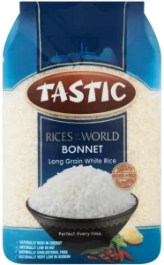 Tastic Bonnet Long Grain Rice 10 x 2 kg