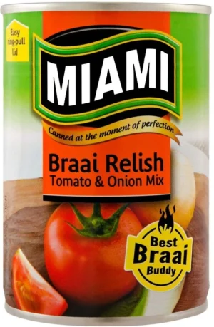 Miami Braai Relish Vegetables 410 g