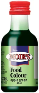 Moir’s Apple Green FoodColour40ml