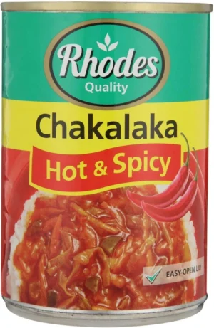 Rhodes Chakalaka Hot And Spicy Vegetables 400 g