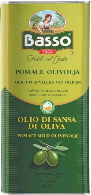 Basso Extra Virgin Olive Oil 5 L