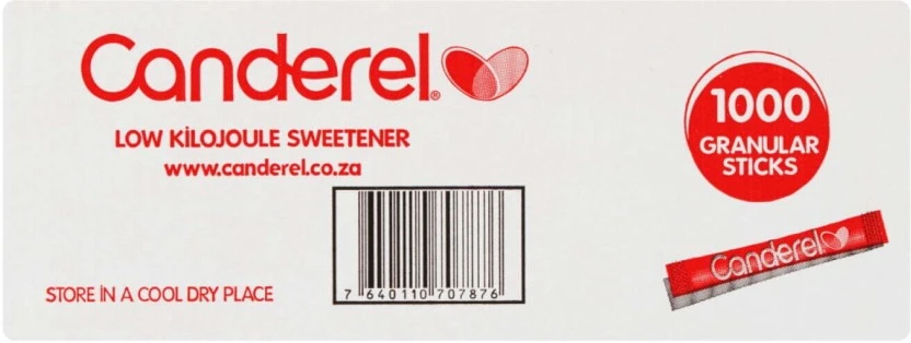 Canderel Low Kilojoule Sweetner Sticks 1000 x 8 g