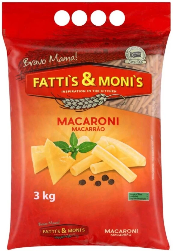 Fatti's Moni's Bravo Mama Macaroni 3 kg
