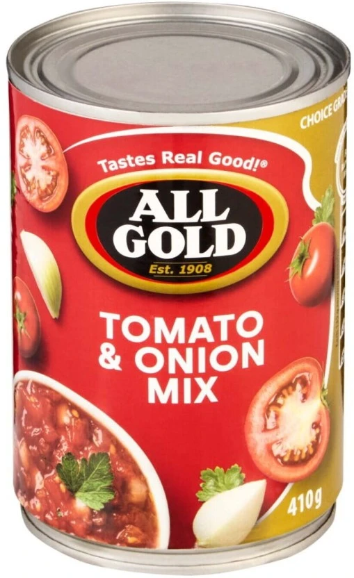 All Gold Tomato Onion Mix Vegetables 12 x 410 g - Image 3