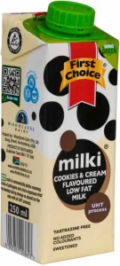 First Choice Cookies Cream Flavoured Milk 250 ml