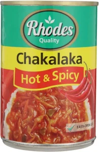 Rhodes Chakalaka Hot And Spicy Vegetables 12 x 400 g