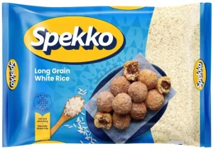 Spekko Long Grain White Rice Parboiled 1 kg
