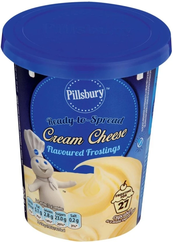 Pillsbury Cream Cheese Flavoured Frosting Icing 400 g - Image 2