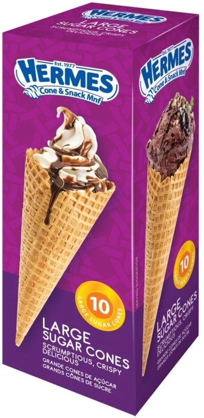 Hermes Large Sugar Cones 10's Isomalt 100 g