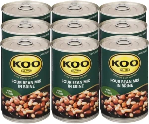 Koo Four Bean Mix Beans 12 x 410 g