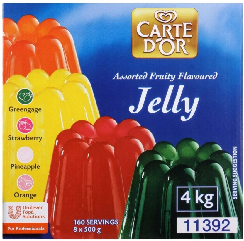 Carte D'or Assorted Fruity Flavoured Jelly Powder 4 kg