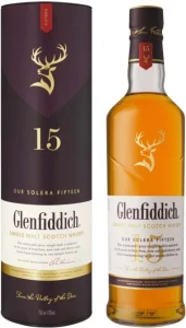 Glenfiddich 15 Year Old Single Malt Scotch Whiskey 750 ml