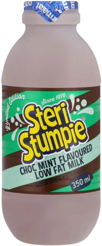 Steri Stumpie Flavoured Low Fat Milk Choco Mint Flavour 350 ml