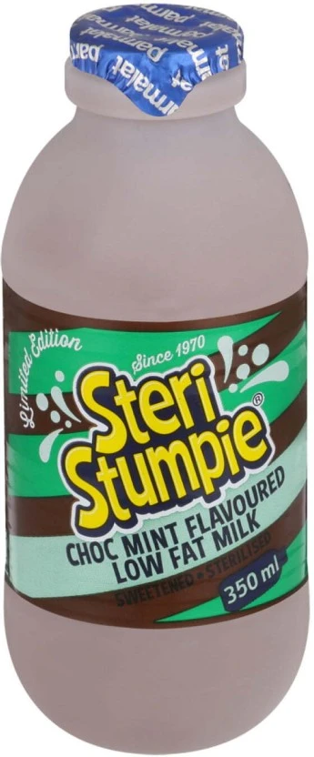 Steri Stumpie Flavoured Low Fat Milk Choco Mint Flavour 350 ml - Image 2