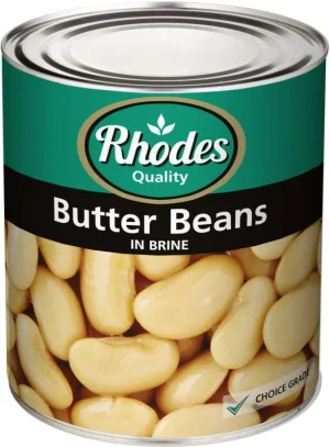 Rhodes Butter In Brine Beans 3 kg
