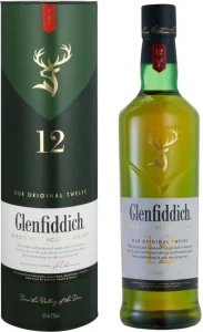 Glenfiddich 12 Year Old Single Malt Scotch Whiskey 750 ml