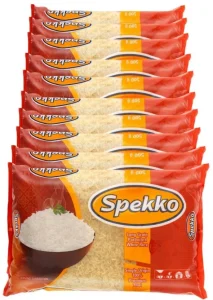 Spekko Long Grain Rice Parboiled 10 x 500 g
