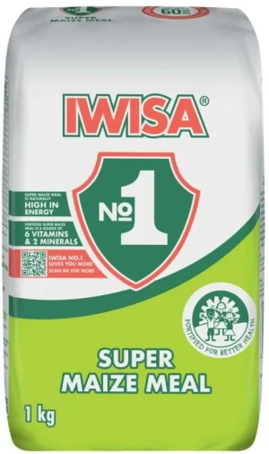 Iwisa No.1 Super Maize Meal Maize/corn 10 x 1 kg